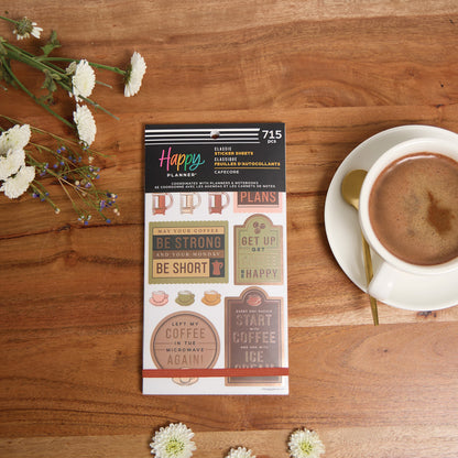 Happy Planner - Sticker Book - Cafecore Classic