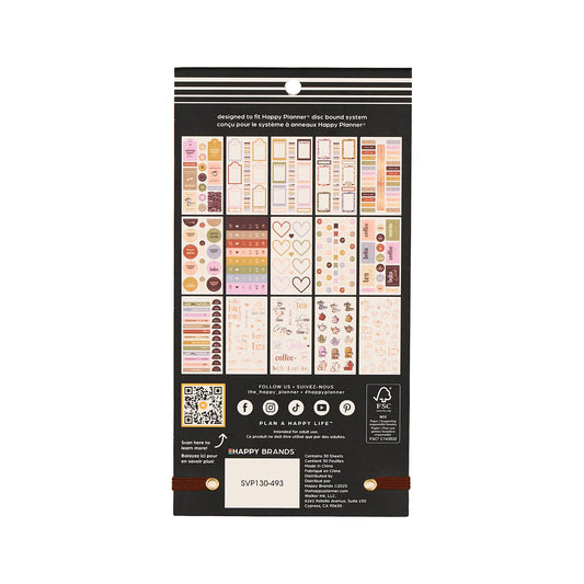 Happy Planner - Sticker Book - Cozy Cup