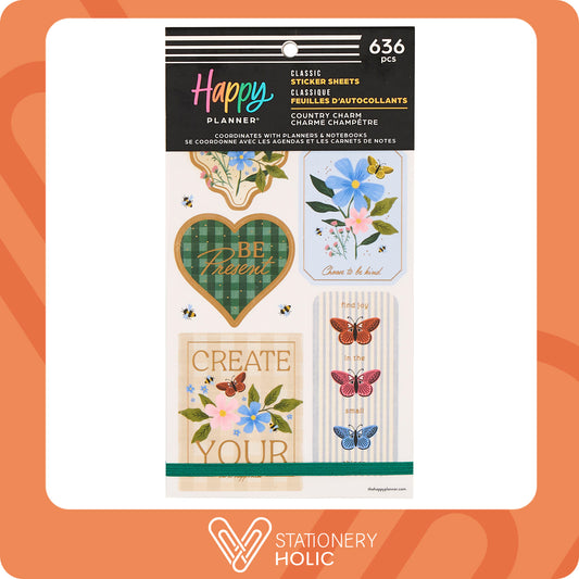 Happy Planner - Sticker Book - Country Charm