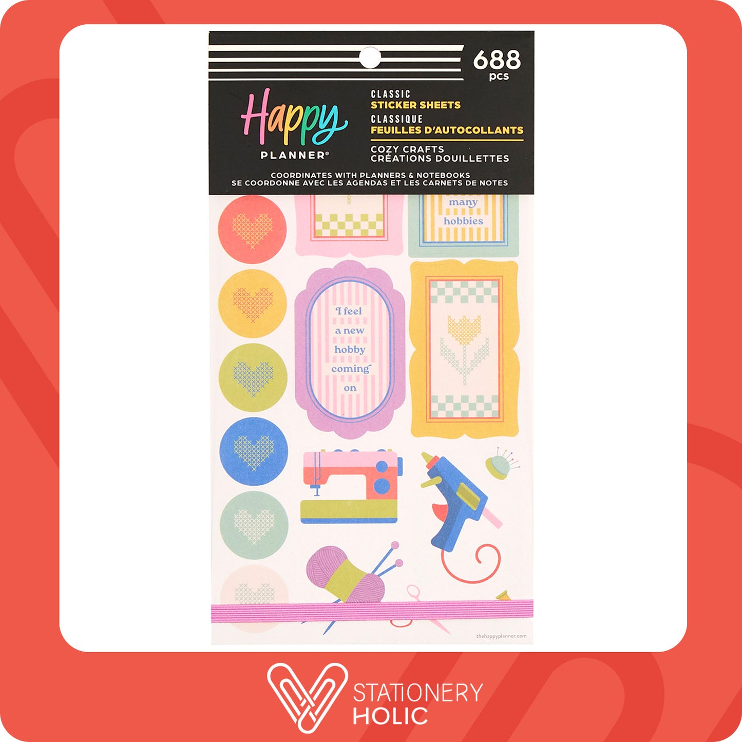 Happy Planner - Sticker Book - Cozy Crafts