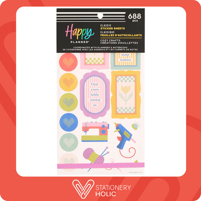 Happy Planner - Sticker Book - Cozy Crafts