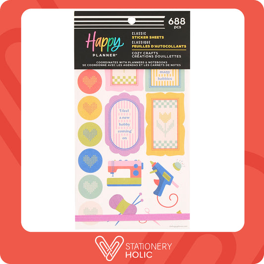 Happy Planner - Sticker Book - Cozy Crafts