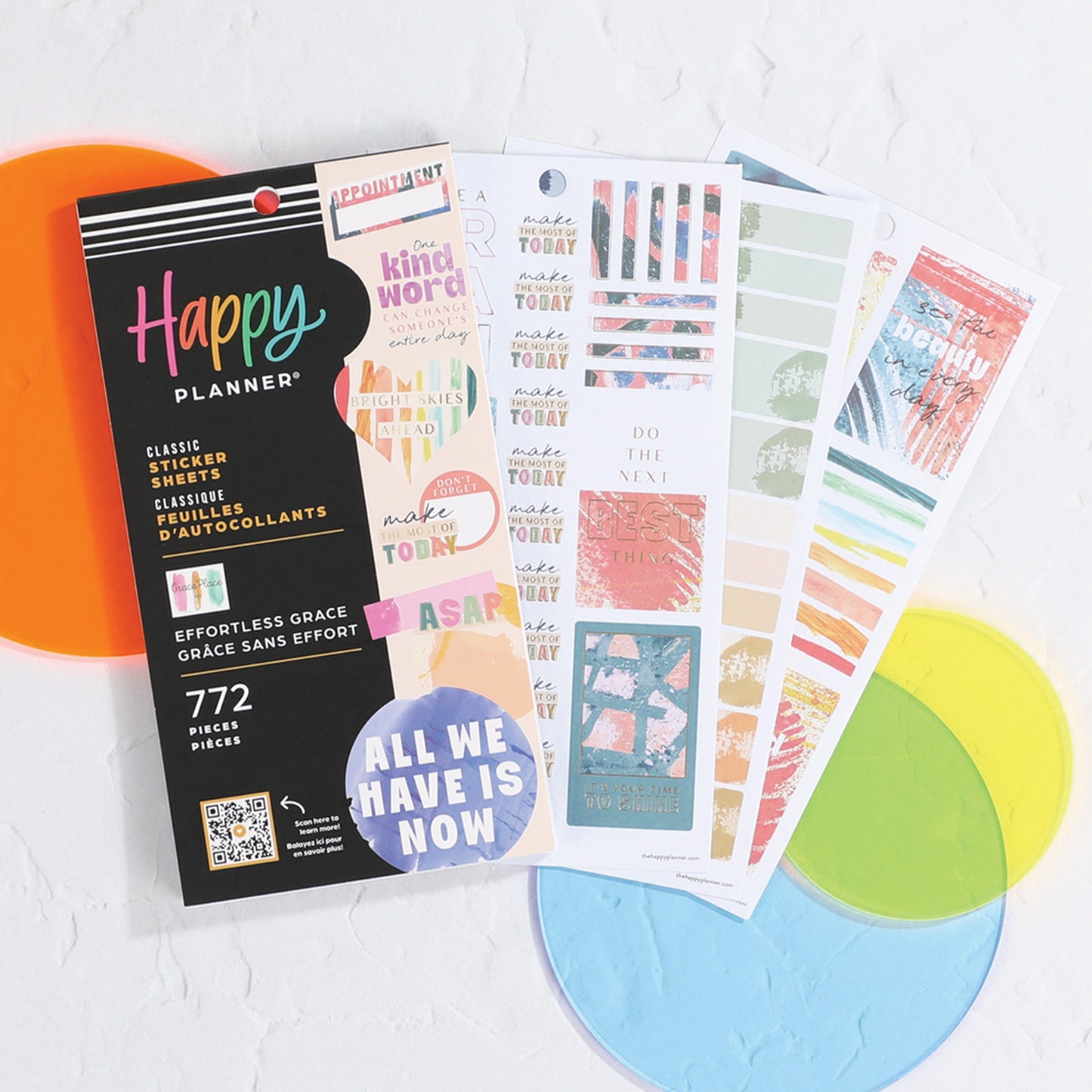 Happy Planner - Sticker Book - Effortless Grace