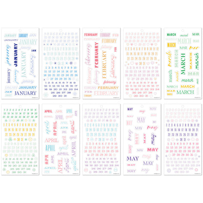 Happy Planner - Sticker Book - Essential Year