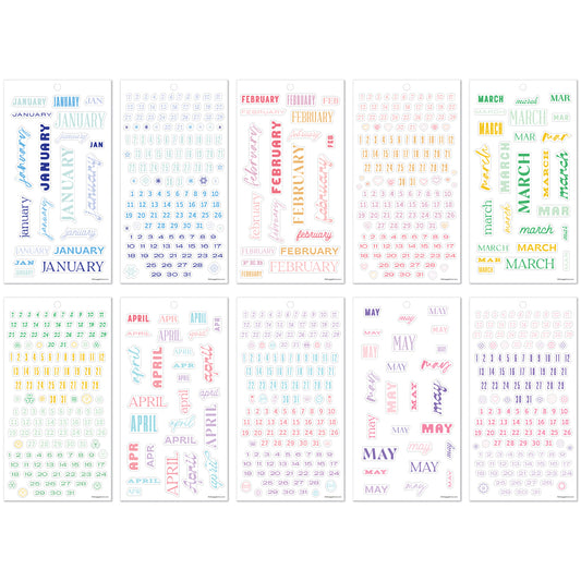 Happy Planner - Sticker Book - Essential Year