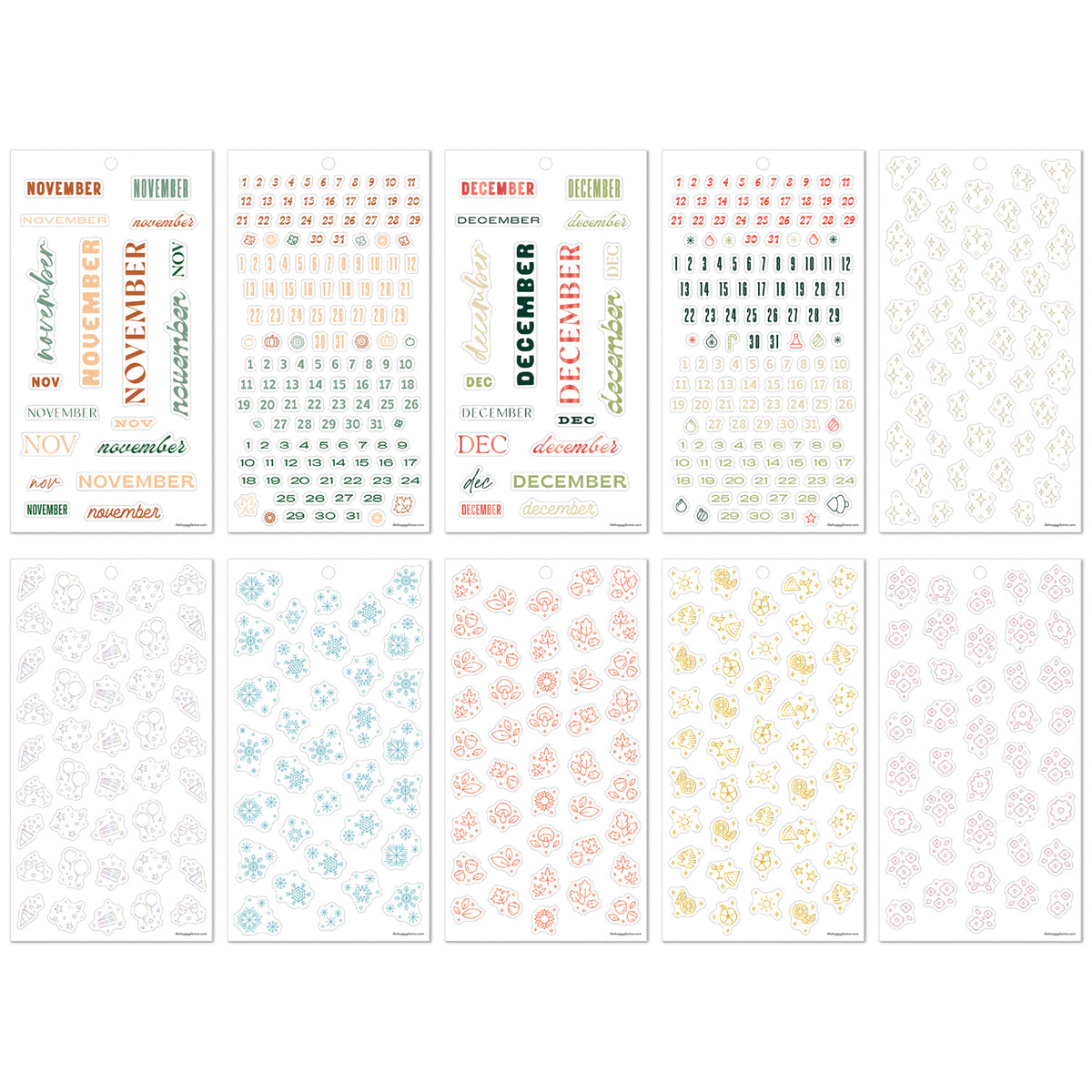 Happy Planner - Sticker Book - Essential Year