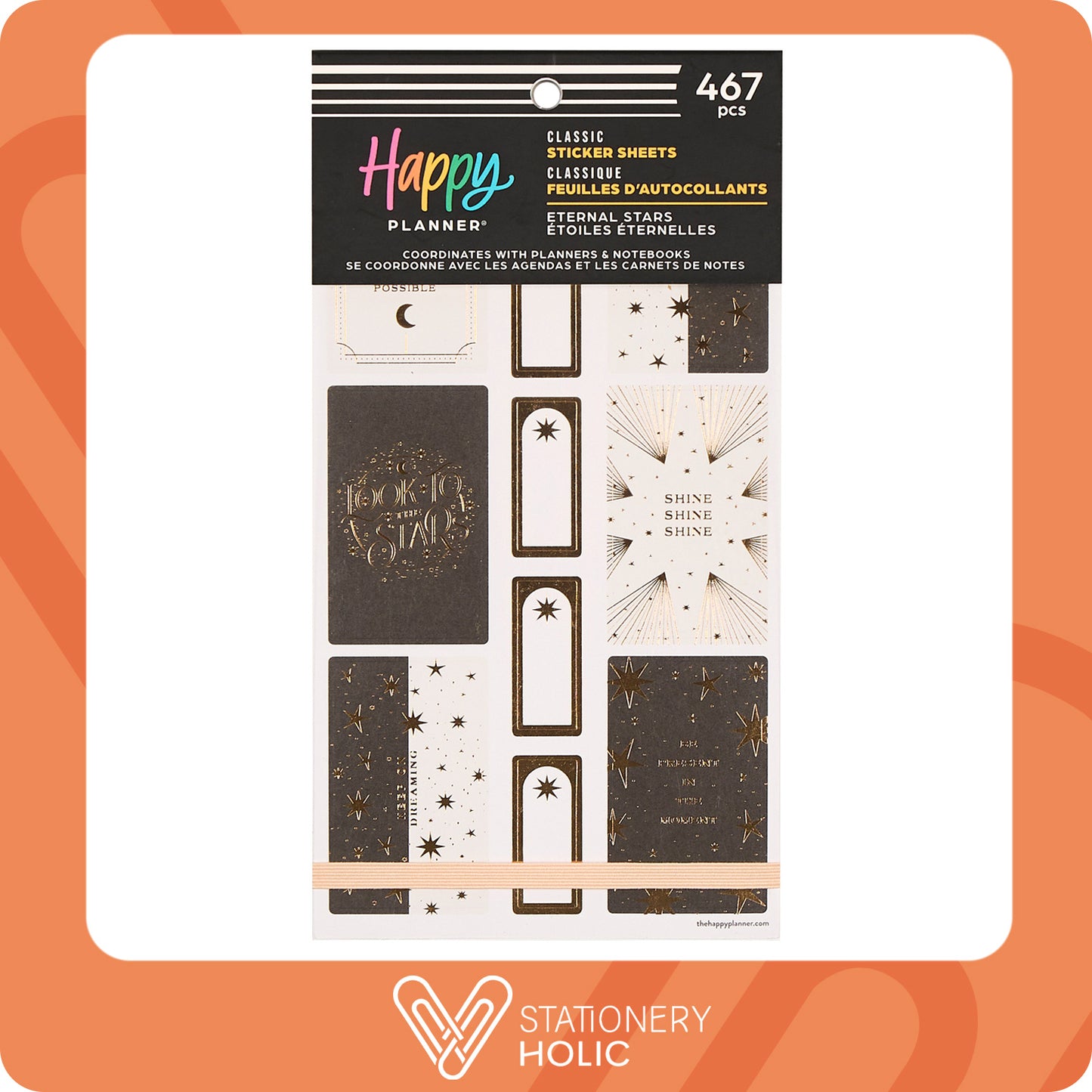Happy Planner - Sticker Book - Eternal Stars
