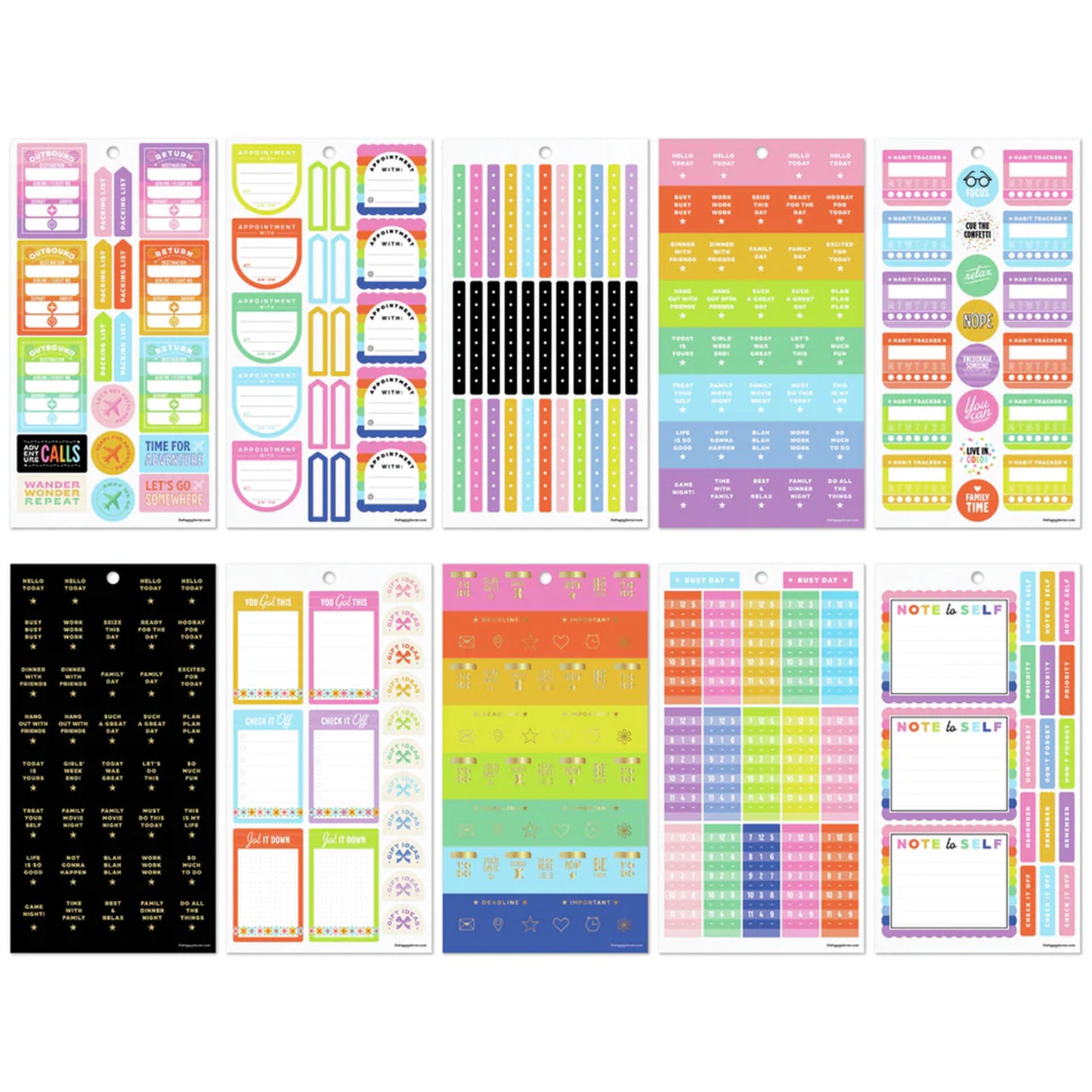 Happy Planner - Sticker Book - Everyday Plans