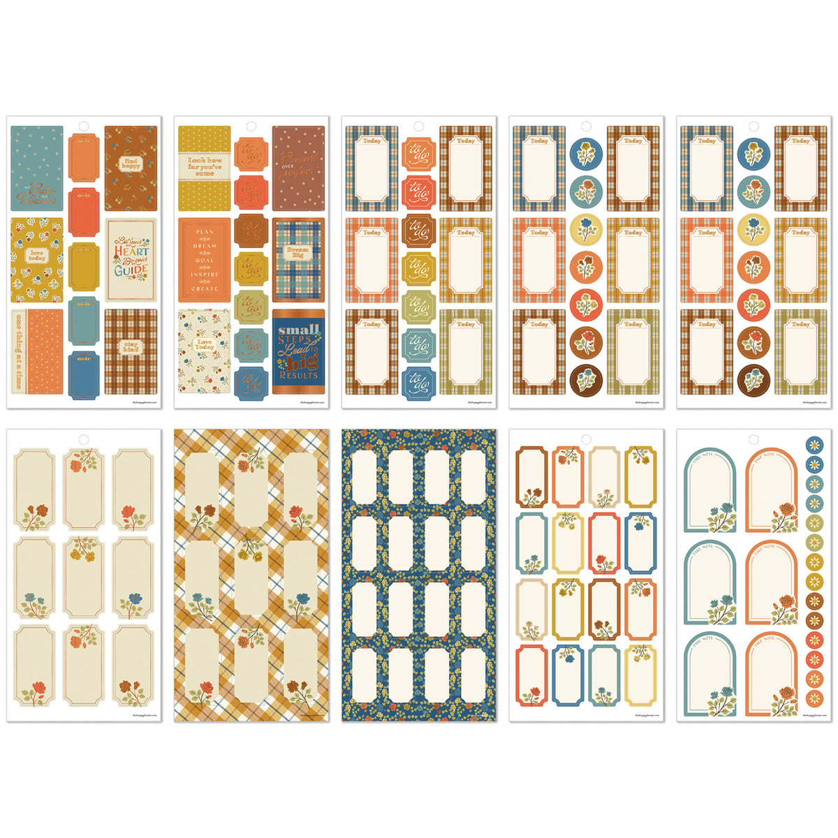 Happy Planner - Sticker Book - Fall Picnic
