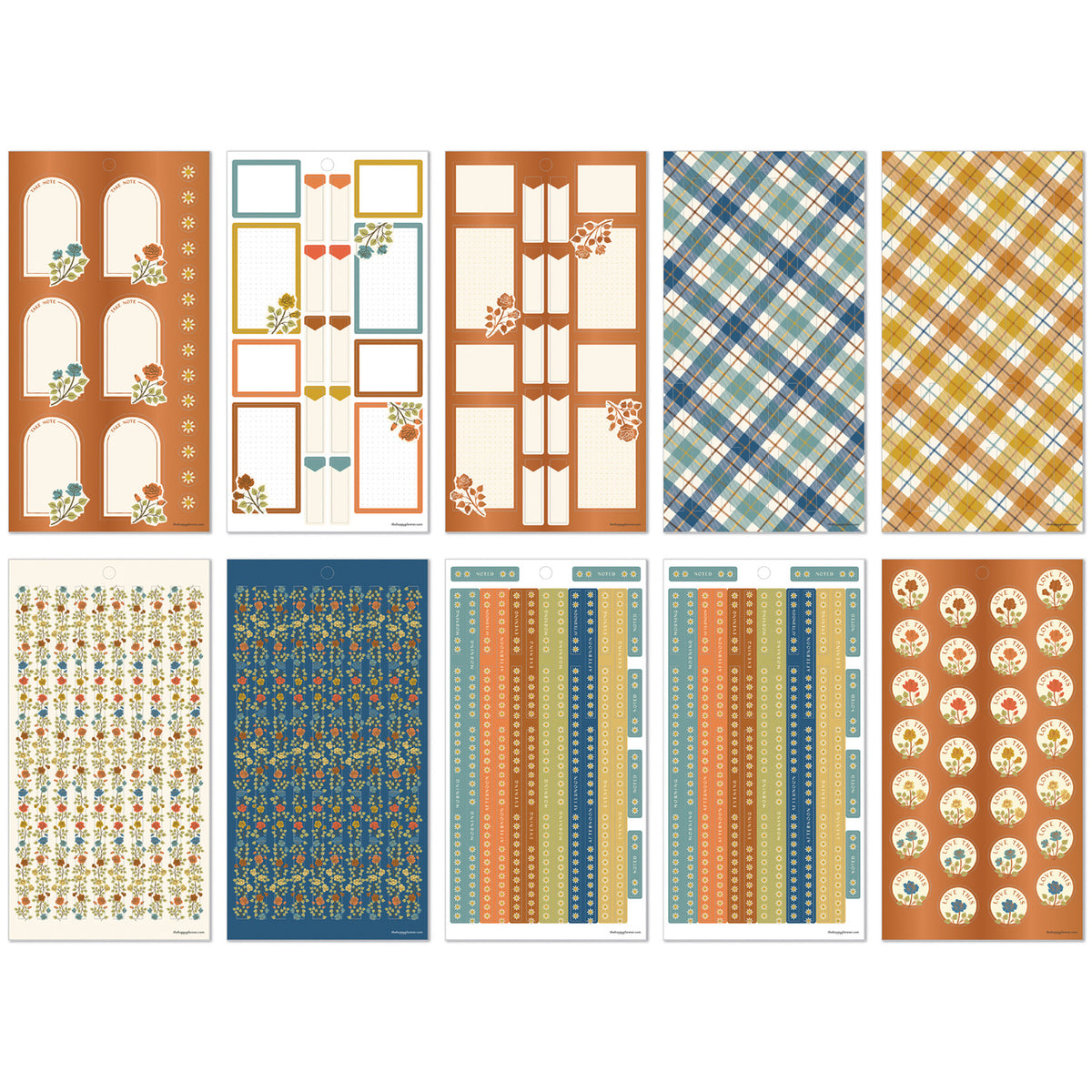 Happy Planner - Sticker Book - Fall Picnic