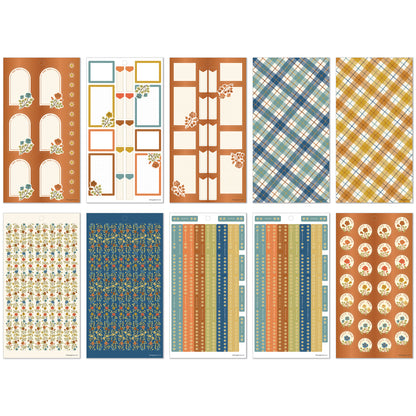 Happy Planner - Sticker Book - Fall Picnic
