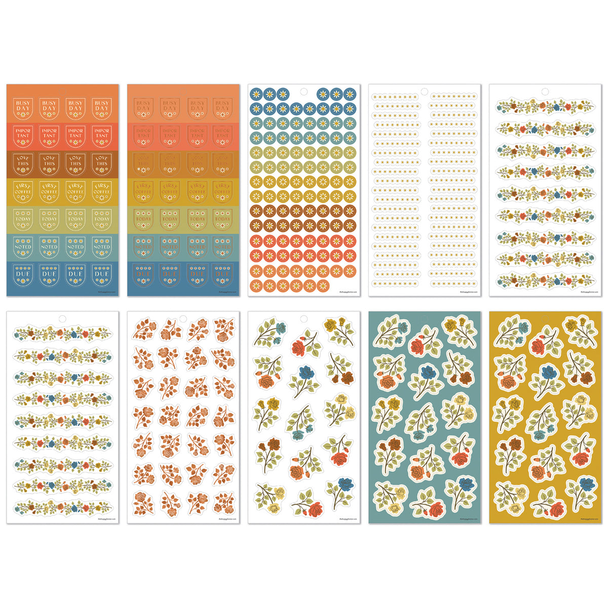 Happy Planner - Sticker Book - Fall Picnic