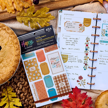 Happy Planner - Sticker Book - Fall Picnic