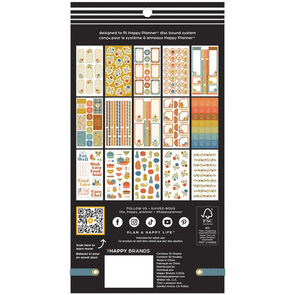 Happy Planner - Sticker Book - Fall Picnic Meal Planning