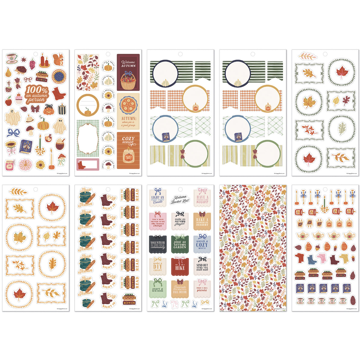 Happy Planner - Sticker Book - Favorite Season
