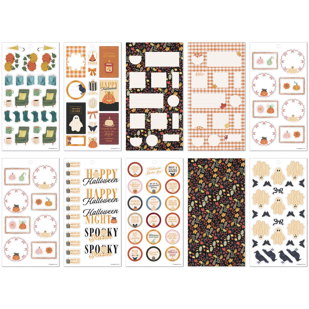 Happy Planner - Sticker Book - Favorite Season