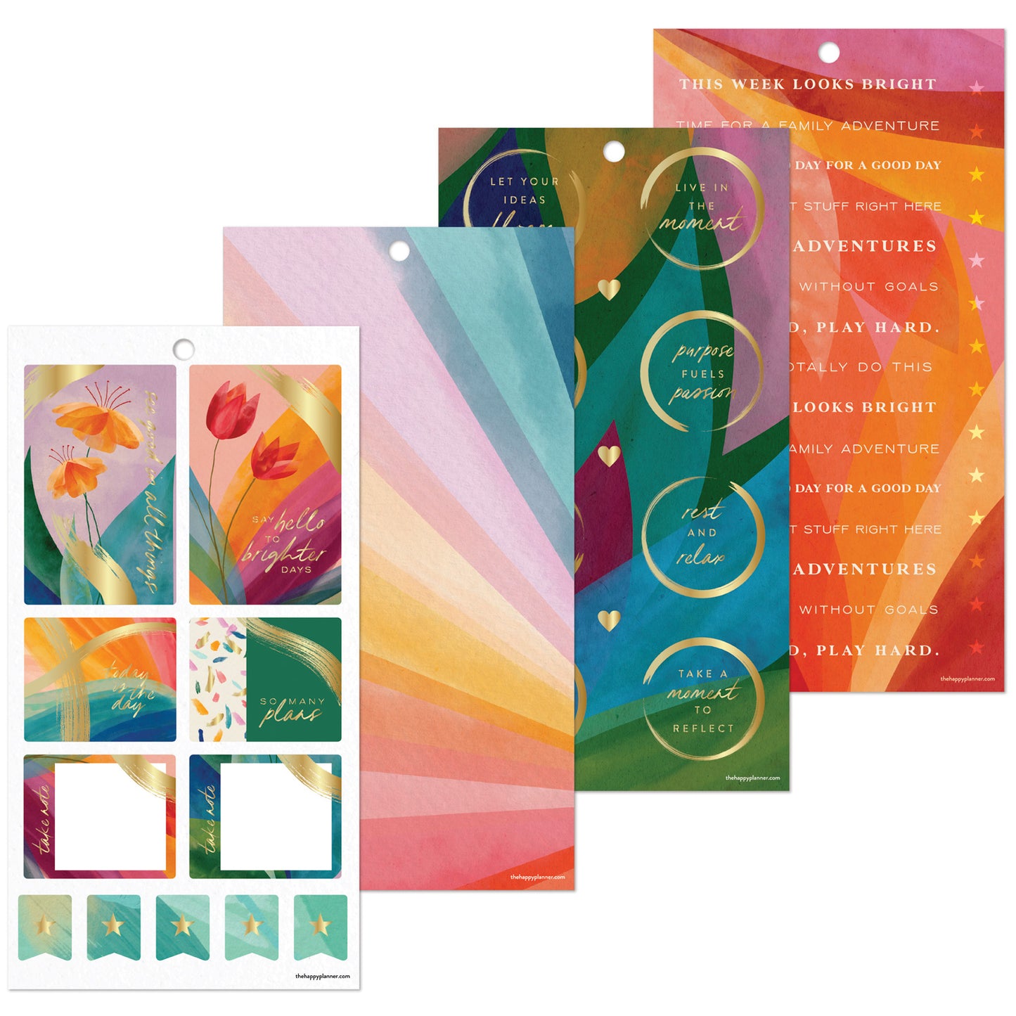 Happy Planner - Sticker Book - Floral Energy Big