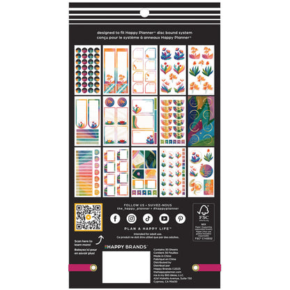 Happy Planner - Sticker Book - Floral Energy Big