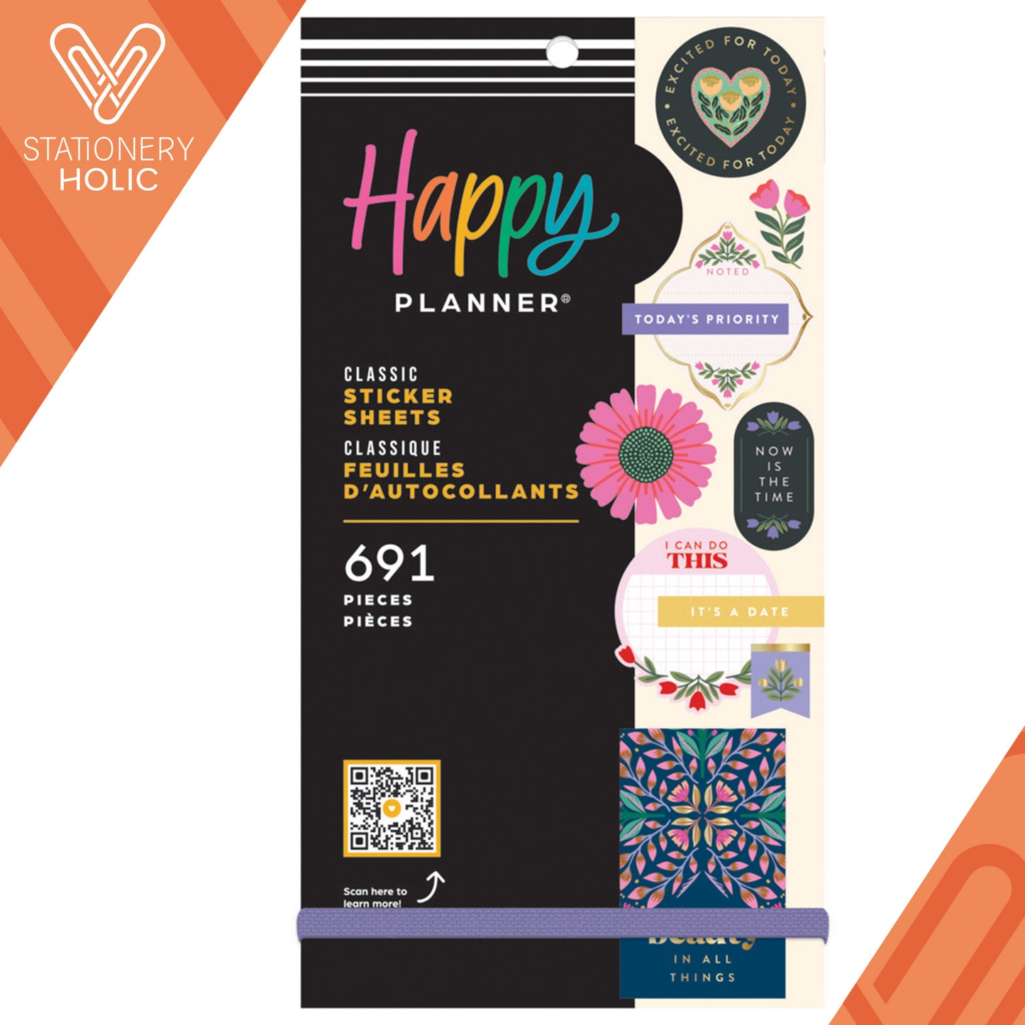 Happy Planner - Sticker Book - Folk & Flora