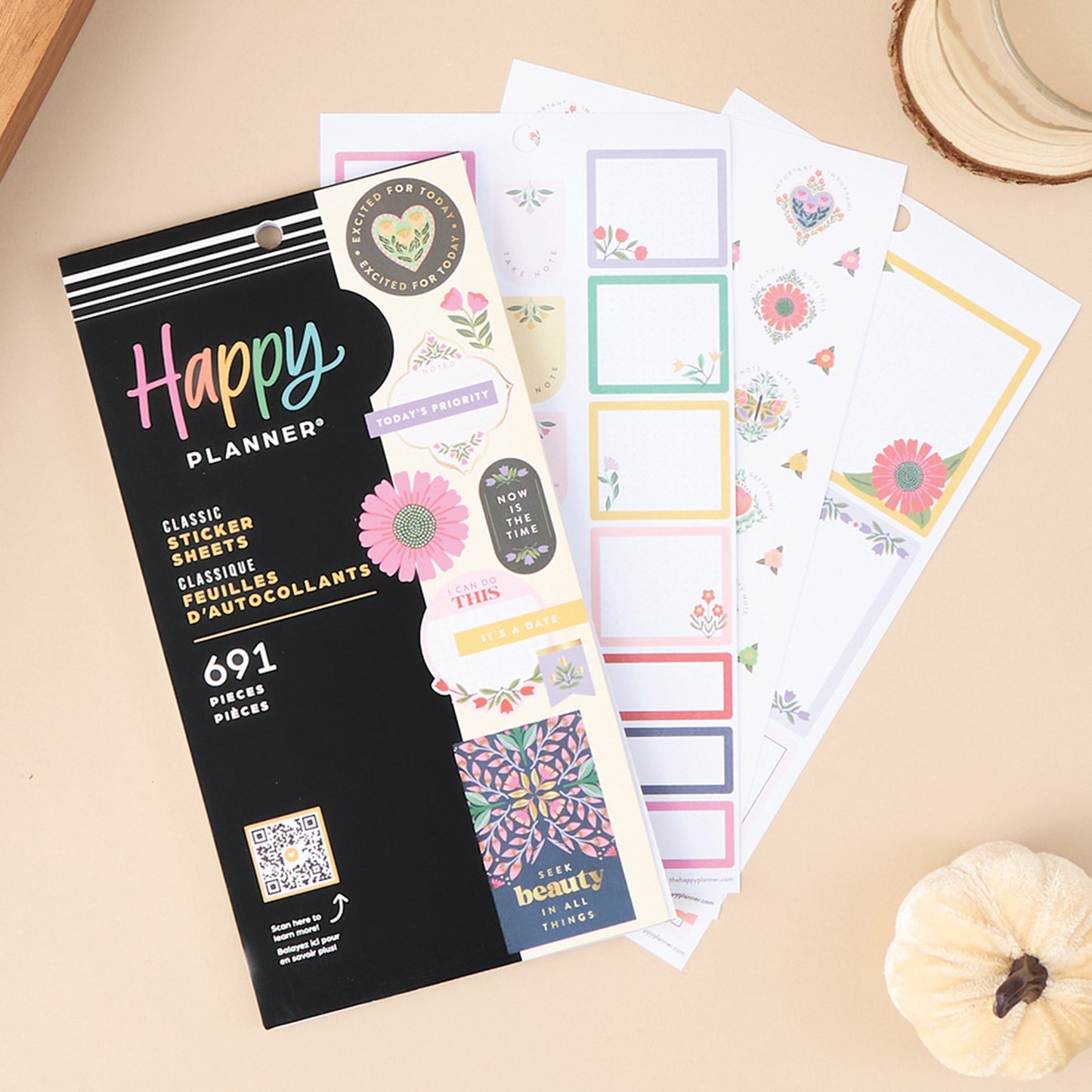 Happy Planner - Sticker Book - Folk & Flora