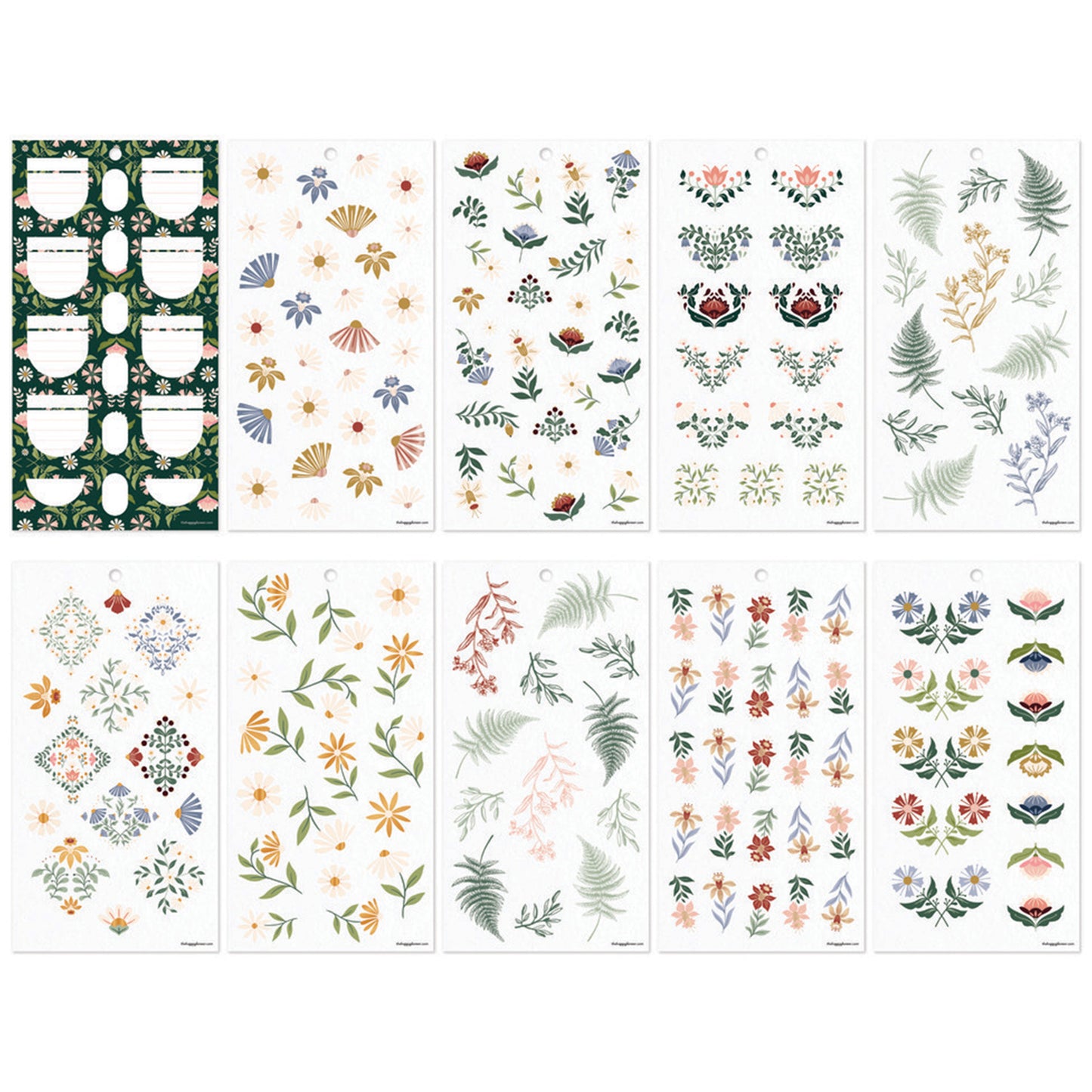 Happy Planner - Sticker Book - Forest Flowers