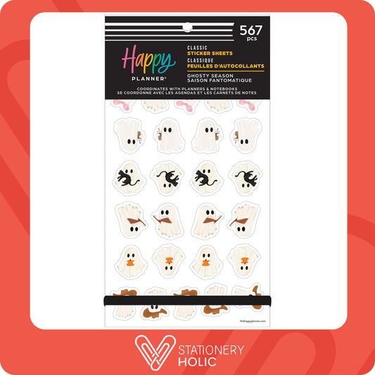 Happy Planner - Sticker Book - Ghosty Season