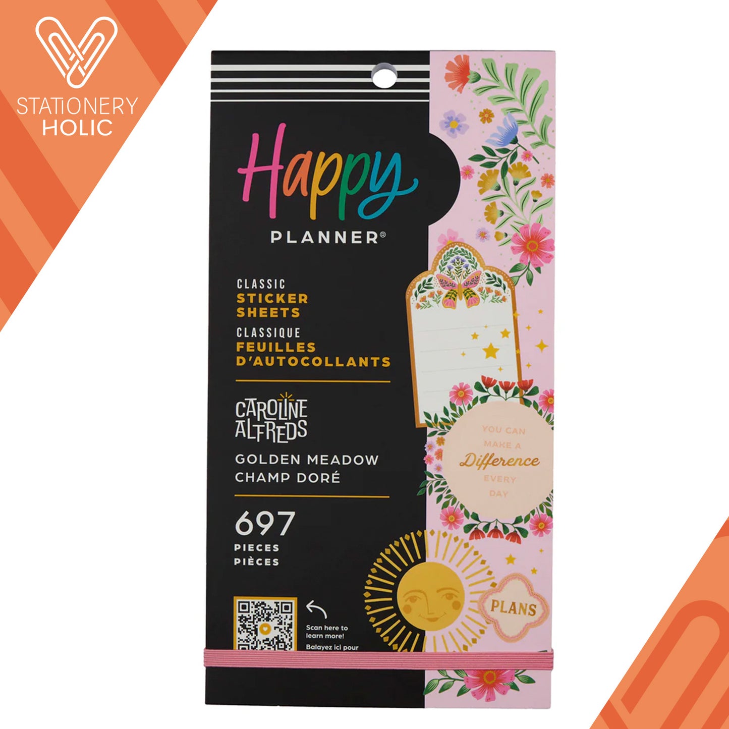 Happy Planner - Sticker Book - Golden Meadow