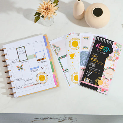 Happy Planner - Sticker Book - Golden Meadow