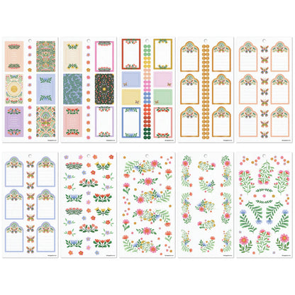 Happy Planner - Sticker Book - Golden Meadow