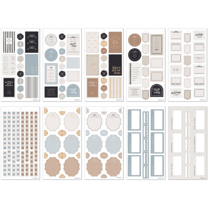 Happy Planner - Sticker Book - Haven & Heart