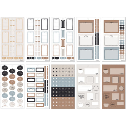 Happy Planner - Sticker Book - Haven & Heart