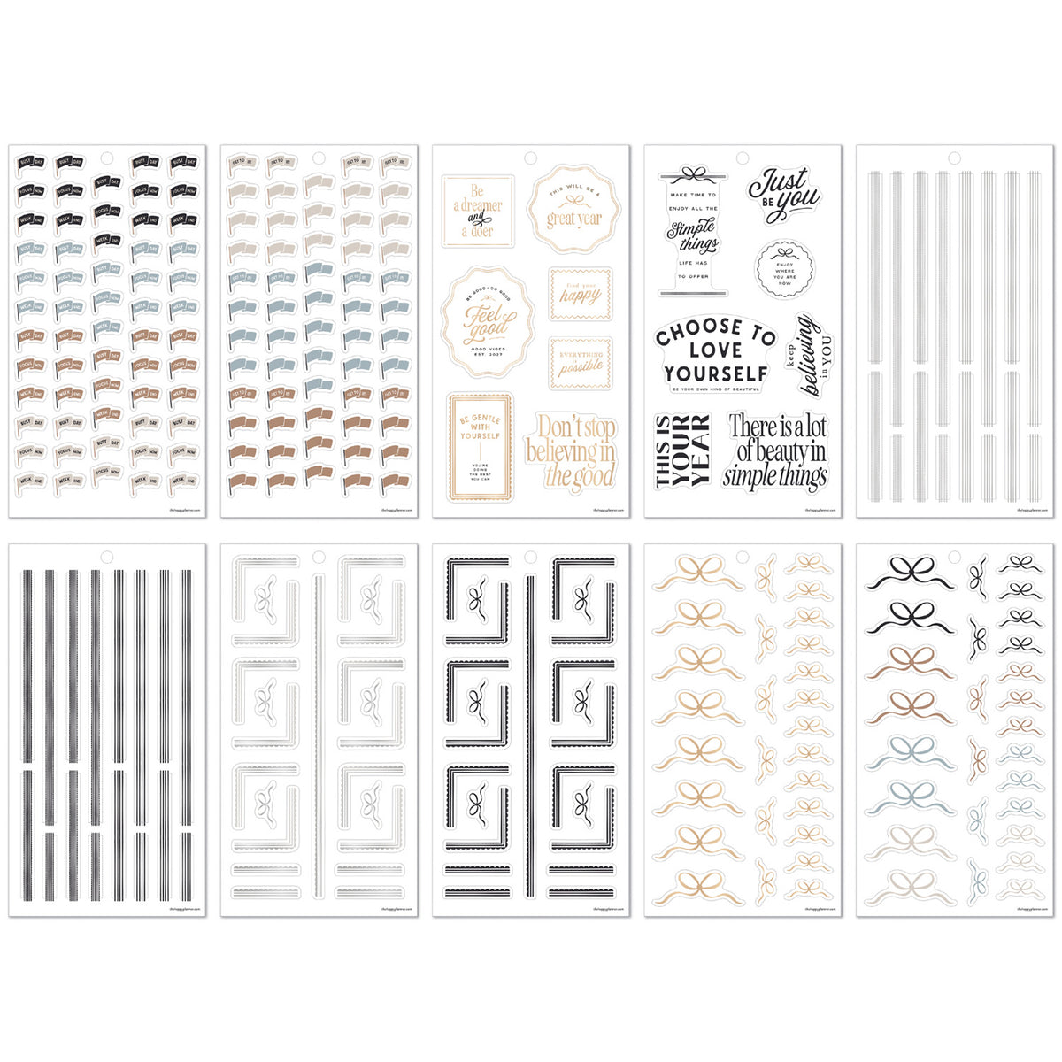 Happy Planner - Sticker Book - Haven & Heart