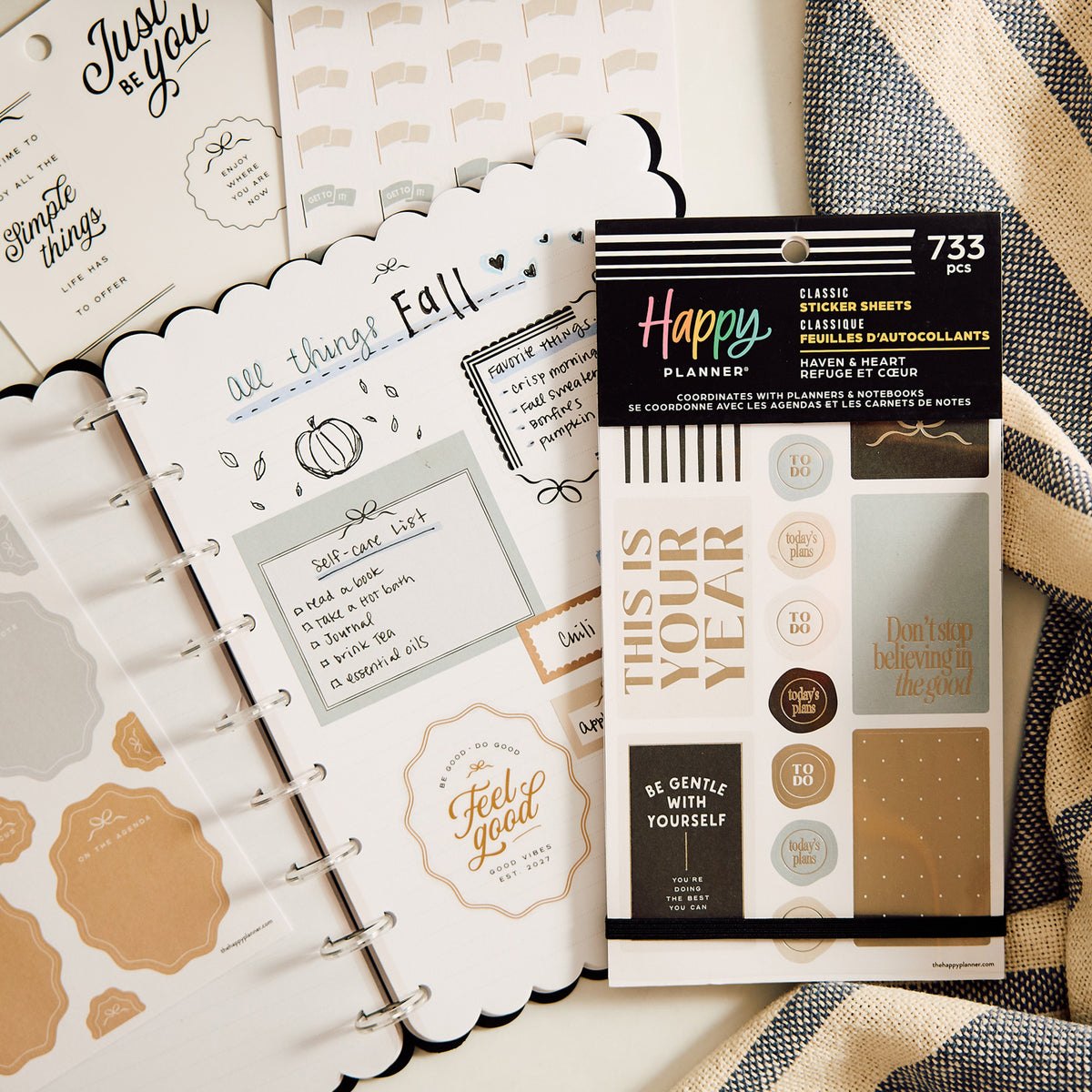 Happy Planner - Sticker Book - Haven & Heart