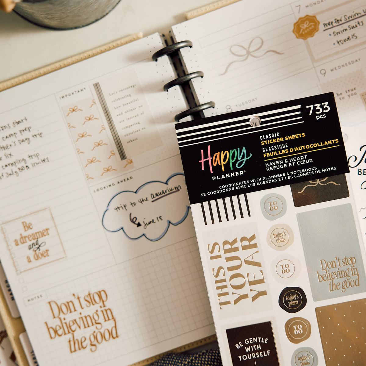 Happy Planner - Sticker Book - Haven & Heart