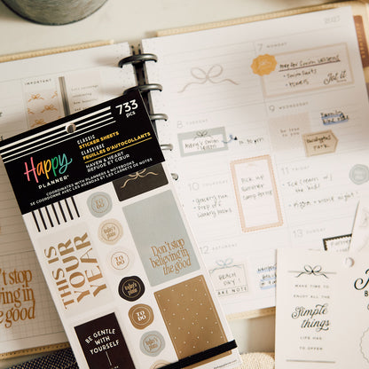 Happy Planner - Sticker Book - Haven & Heart