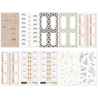 Happy Planner - Sticker Book - Heritage Charm