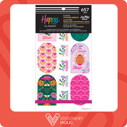 Happy Planner - Sticker Book - Hive & Bloom