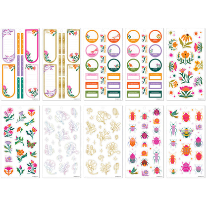 Happy Planner - Sticker Book - Hive & Bloom