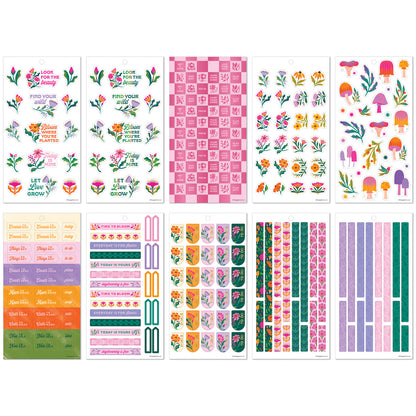 Happy Planner - Sticker Book - Hive & Bloom