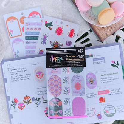 Happy Planner - Sticker Book - Hive & Bloom