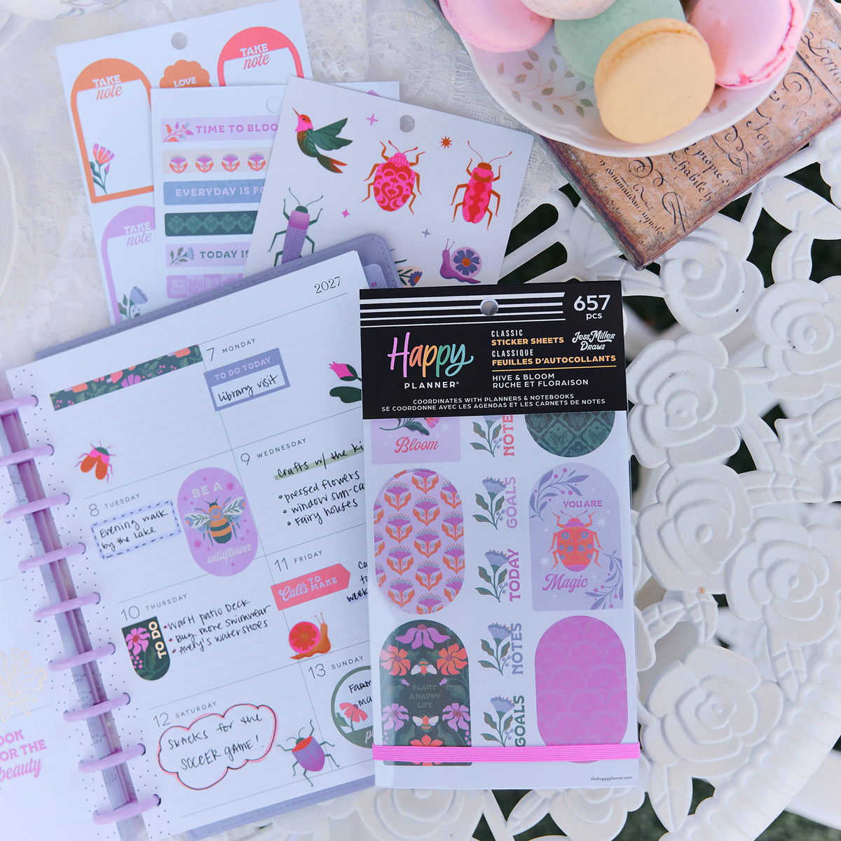 Happy Planner - Sticker Book - Hive & Bloom
