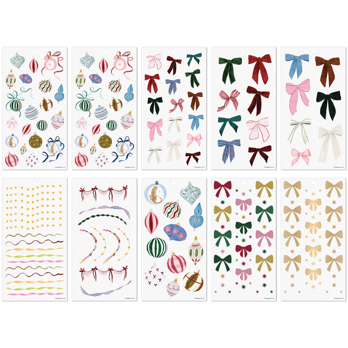 Happy Planner - Sticker Book - Holiday Charm