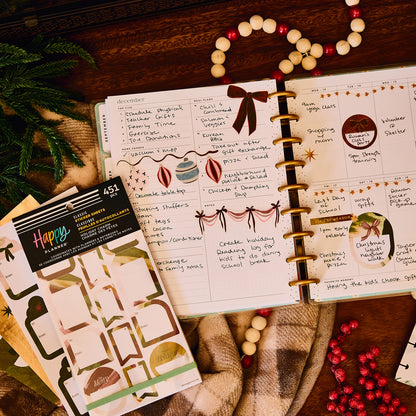 Happy Planner - Sticker Book - Holiday Charm