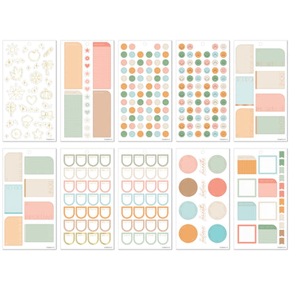 Happy Planner - Sticker Book - Hushed Hues