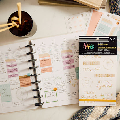 Happy Planner - Sticker Book - Hushed Hues