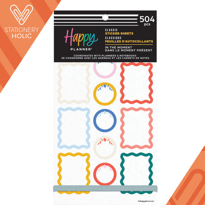 Happy Planner - Sticker Book - In The Moment Classic