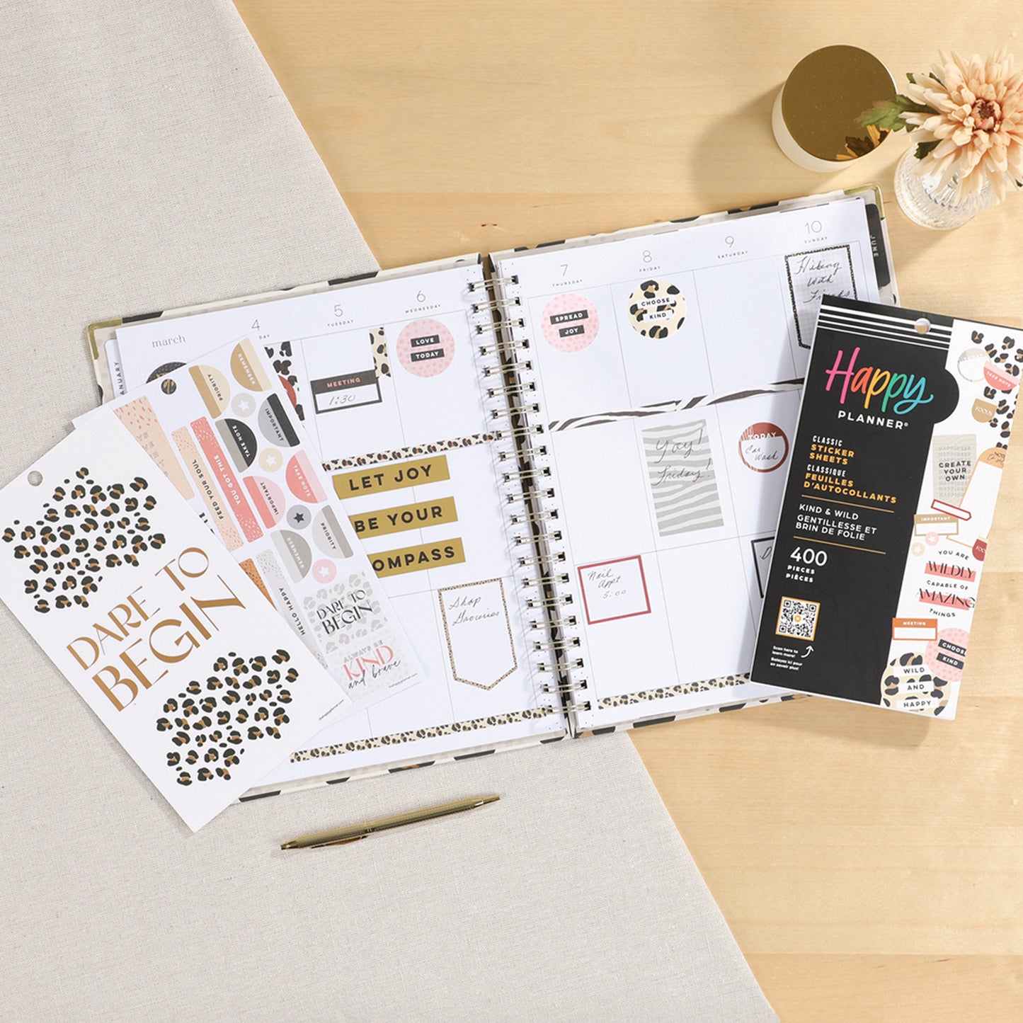 Happy Planner - Sticker Book - Kind & Wild