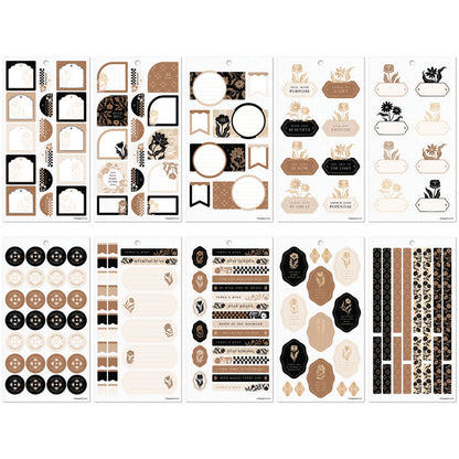 Happy Planner - Sticker Book - Krafted Florals Classic