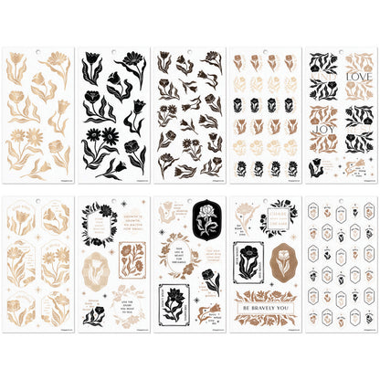 Happy Planner - Sticker Book - Krafted Florals Classic