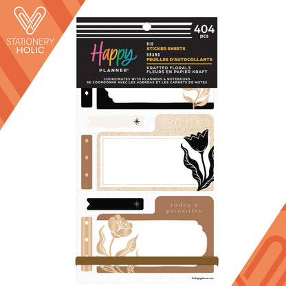 Happy Planner - Sticker Book - Krafted Florals Big